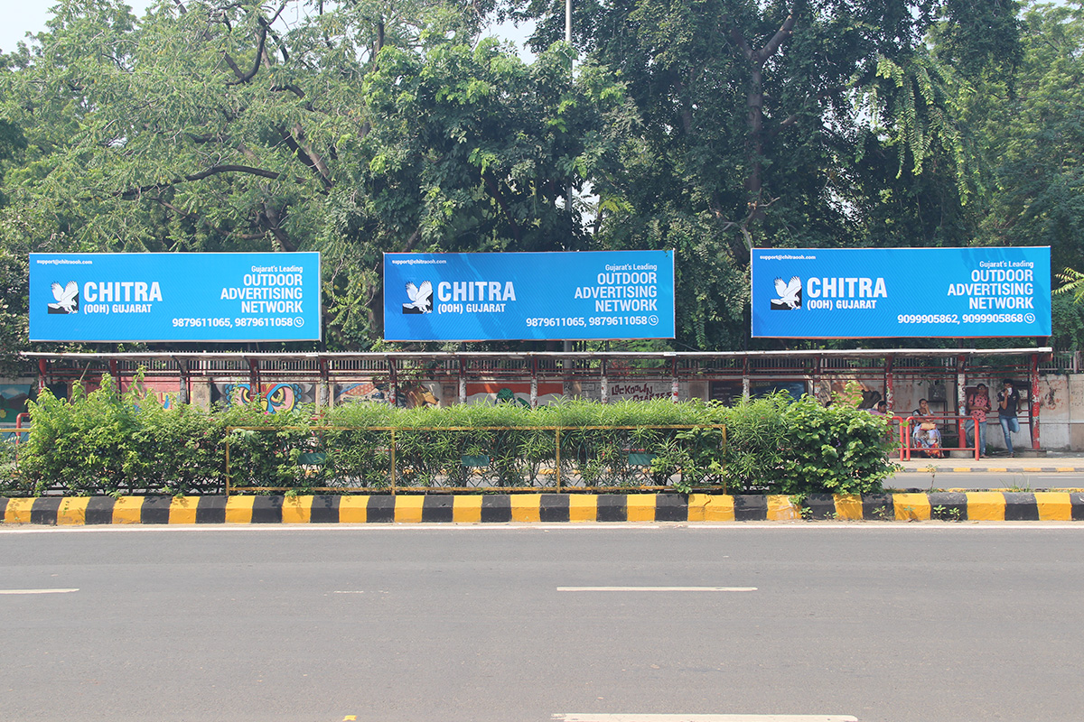 Bus Queue Shelters Advertising Agency in Gujarat